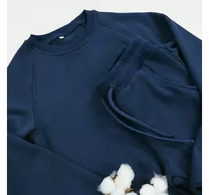 Дитячий весняний   костюм без капюшона колір темно синій  116,122,128