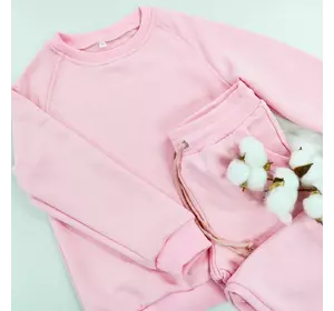 Дитячий весняний   костюм без капюшона колір рожевий  98, 104, 110.