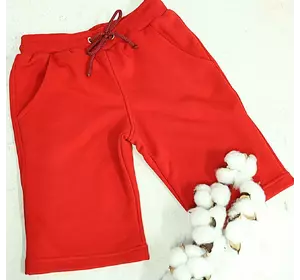 Дитячі та підліткові трикотажні шорти колір червоний164,170