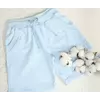 Дитячі та підліткові трикотажні шорти колір блакитний 98,104,110 Дитячі та підліткові трикотажні шорти колір блакитний 98,104,110