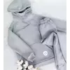Дитячий сірий трикотажний костюм утеплений 158, 164, 170