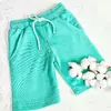 Дитячі та підліткові трикотажні шорти колір мінт 152,158 Дитячі та підліткові трикотажні шорти колір мінт 152,158