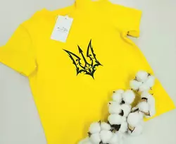 Футболка дитяча з принтом "Тризуб" 164, 170 Футболка дитяча з принтом "Тризуб" 164, 170