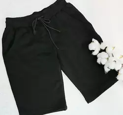 Дитячі та підліткові трикотажні шорти колір чорні 98,104,110 Дитячі та підліткові трикотажні шорти колір чорні 98,104,110