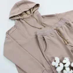 Дитячий трикотажний костюм без утеплення з капюшоном 158, 164, 170 Дитячий трикотажний костюм без утеплення з капюшоном 158, 164, 170