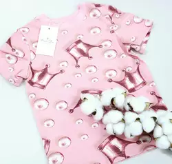 Футболка дитяча з принтом "Корона" 98, 104,110р Футболка дитяча з принтом "Корона" 98, 104,110р