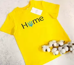 Футболка дитяча з принтом "Home" 134,140, 146р Футболка дитяча з принтом "Home" 134,140, 146р