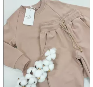 Дитячий демісезонний  костюм без капюшона колір капучіно 98, 104, 110. Дитячий демісезонний  костюм без капюшона колір капучіно 98, 104, 110.