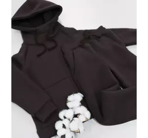 Дитячий трикотажний костюм утеплений колір шоколад 116, 122, 128,134. Дитячий трикотажний костюм утеплений колір шоколад 116, 122, 128,134.
