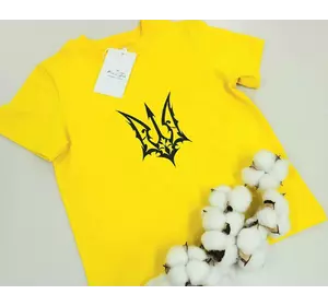 Футболка дитяча з принтом "Тризуб" 152, 158 Футболка дитяча з принтом "Тризуб" 152, 158