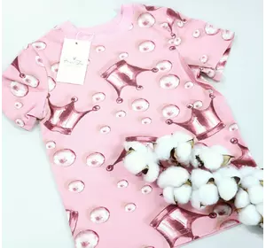 Футболка дитяча з принтом "Корона" 98, 104,110р Футболка дитяча з принтом "Корона" 98, 104,110р