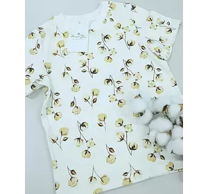 Футболка дитяча з принтом "Бавовна" 152,158р Футболка дитяча з принтом "Бавовна" 152,158р