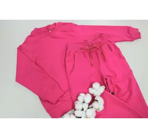 Дитячий весняний   костюм без капюшона колір стигла малина 134,140,146 Дитячий весняний   костюм без капюшона колір стигла малина 134,140,146