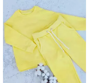 Дитячий весняний   костюм без капюшона колір жовтий 152,158 Дитячий весняний   костюм без капюшона колір жовтий 152,158