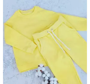 Дитячий весняний   костюм без капюшона колір жовтий 98, 104, 110. Дитячий весняний   костюм без капюшона колір жовтий 98, 104, 110.