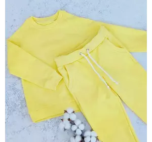 Дитячий весняний   костюм без капюшона колір жовтий 164,170 Дитячий весняний   костюм без капюшона колір жовтий 164,170